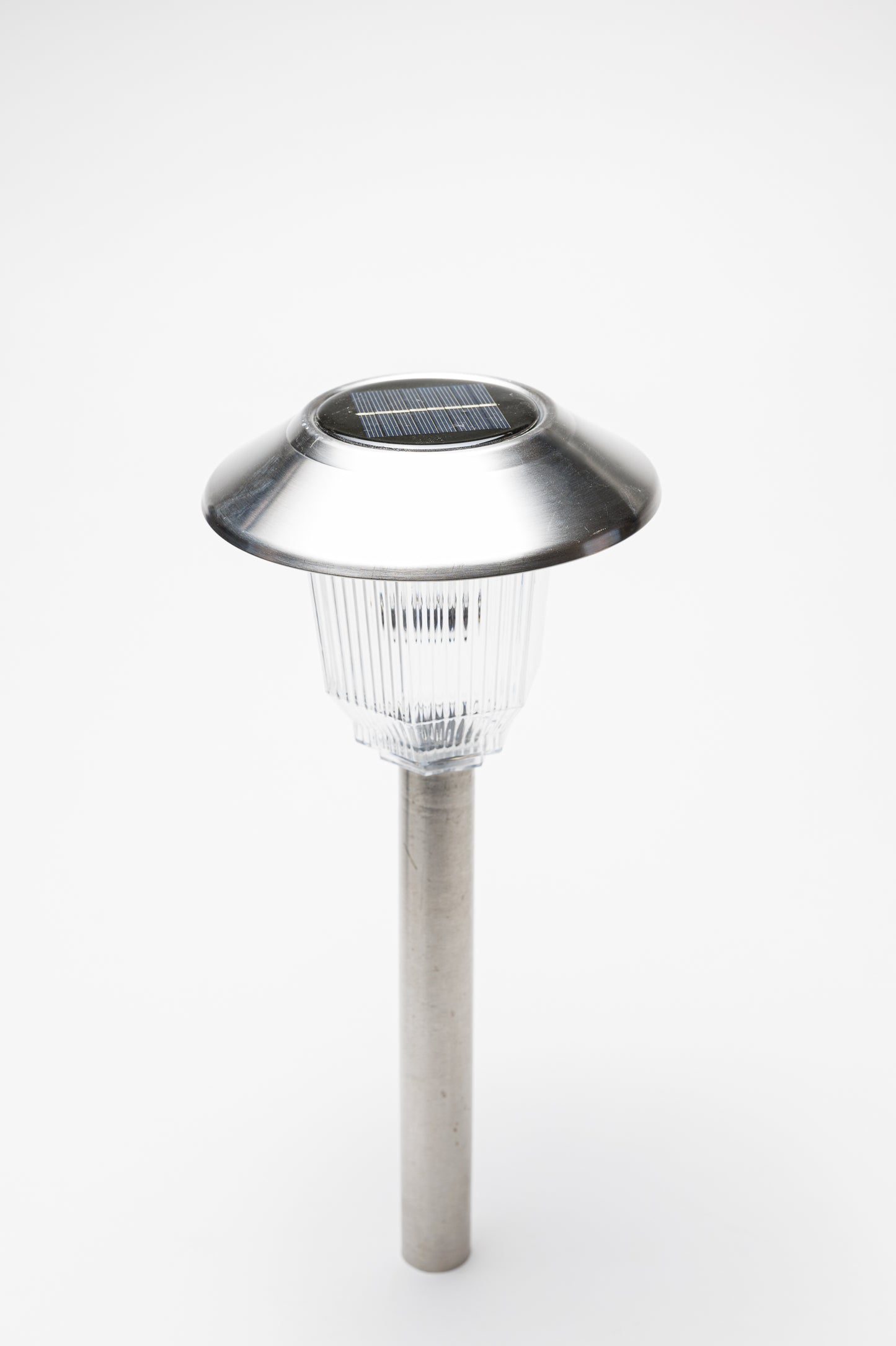 Set of 8 Solar Power Olympus Path Stainless Finished Lights 33868/8