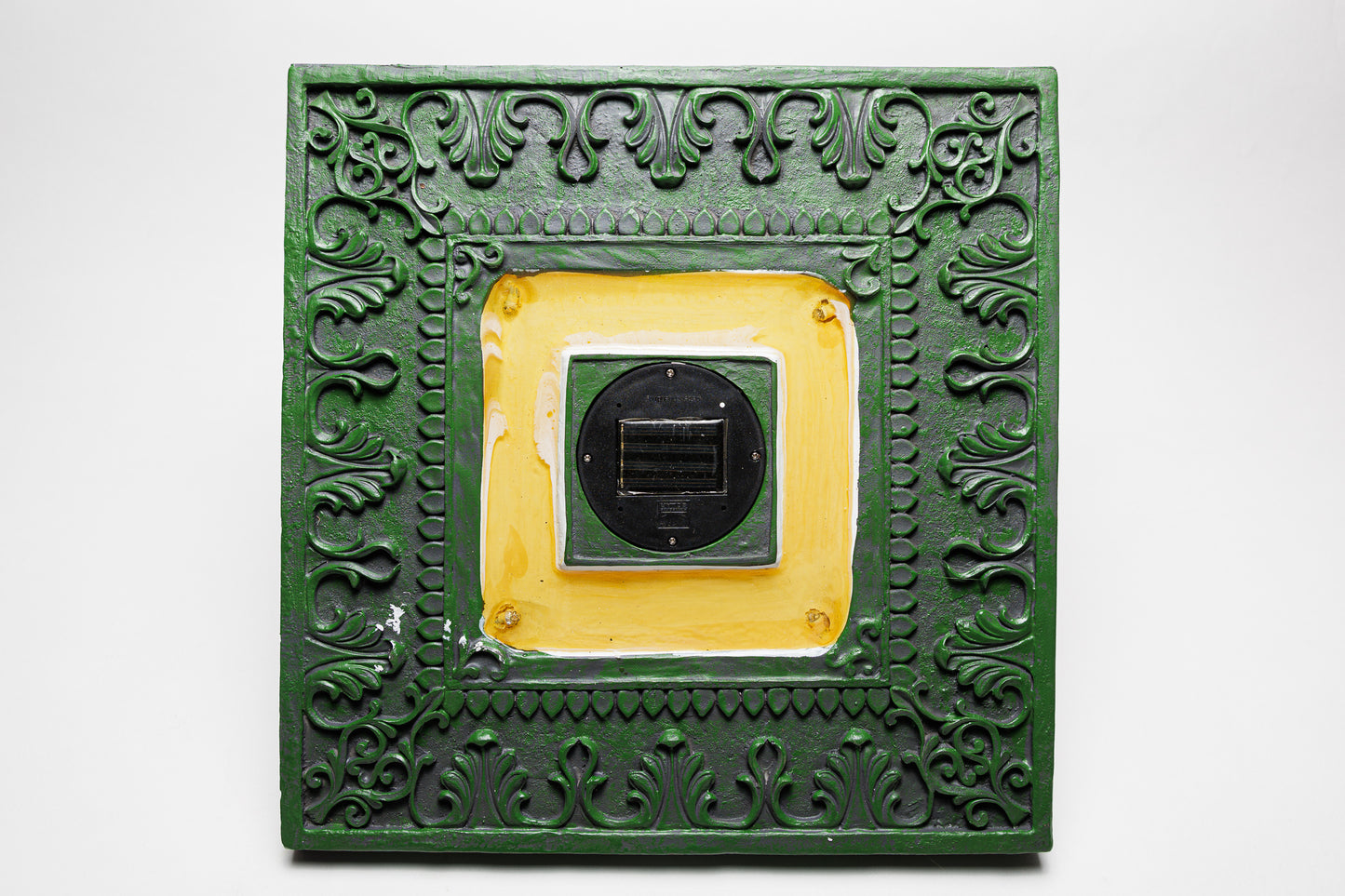 Set of 3 Solar Power Square Garden Stepping Stones