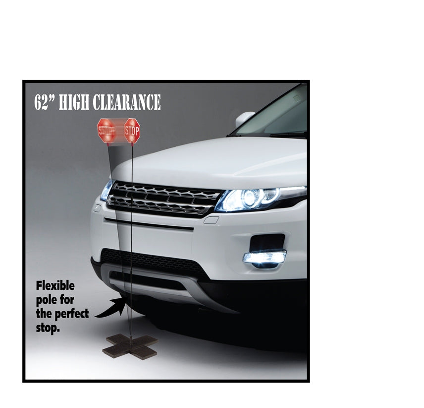 LED Stop Sign Parking Assistant for Garage with Flashing Signal