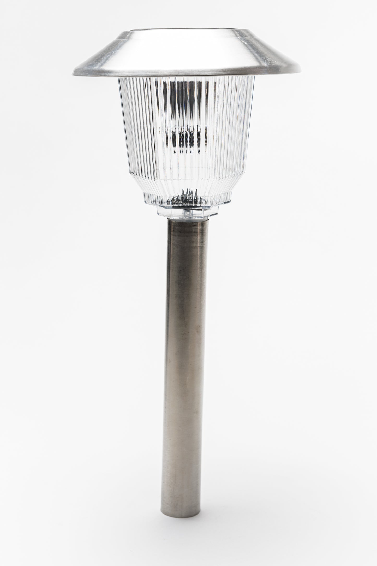 Set of 8 Solar Power Olympus Path Stainless Finished Lights 33868/8