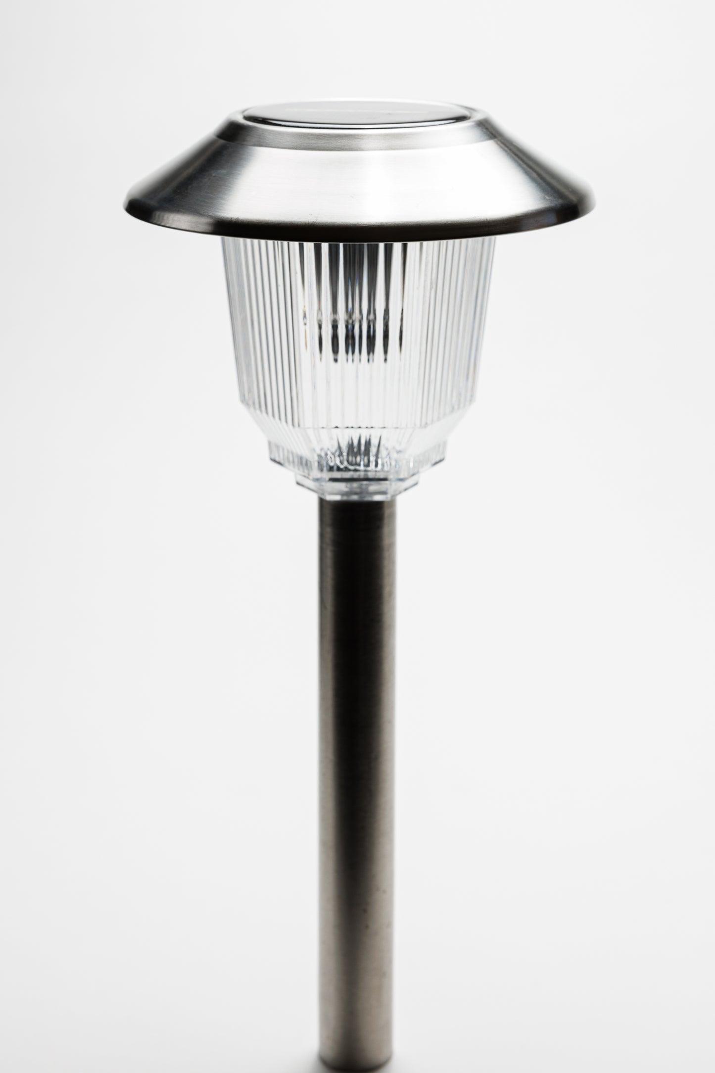 Set of 8 Solar Power Olympus Path Stainless Finished Lights 33868/8