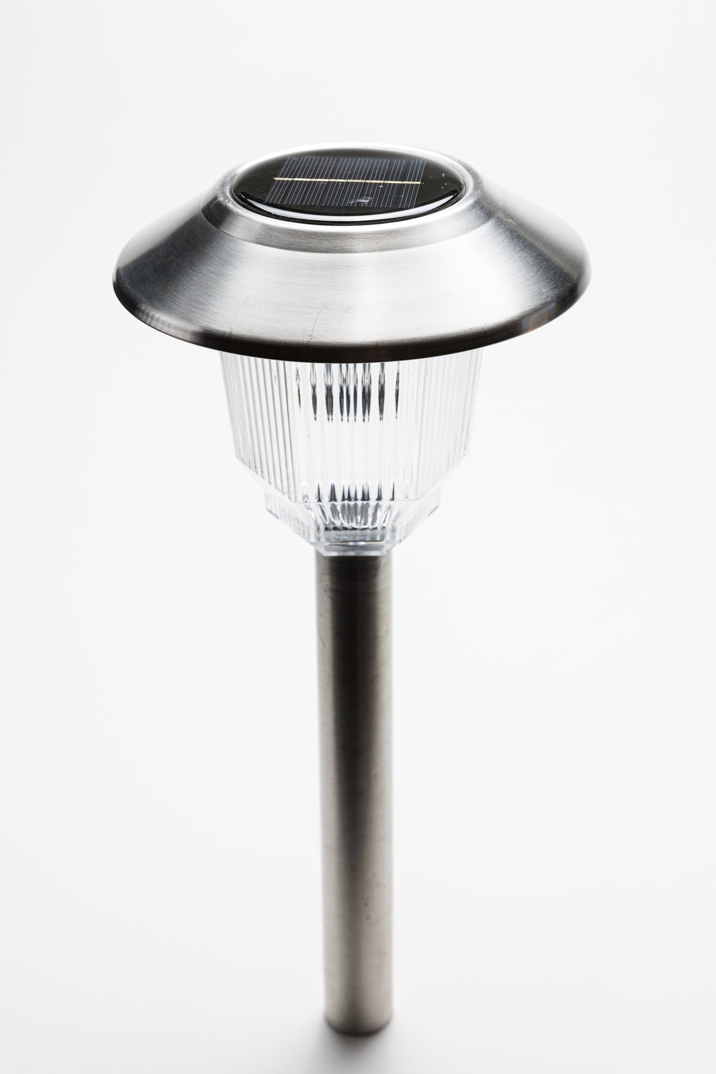 Set of 8 Solar Power Olympus Path Stainless Finished Lights 33868/8