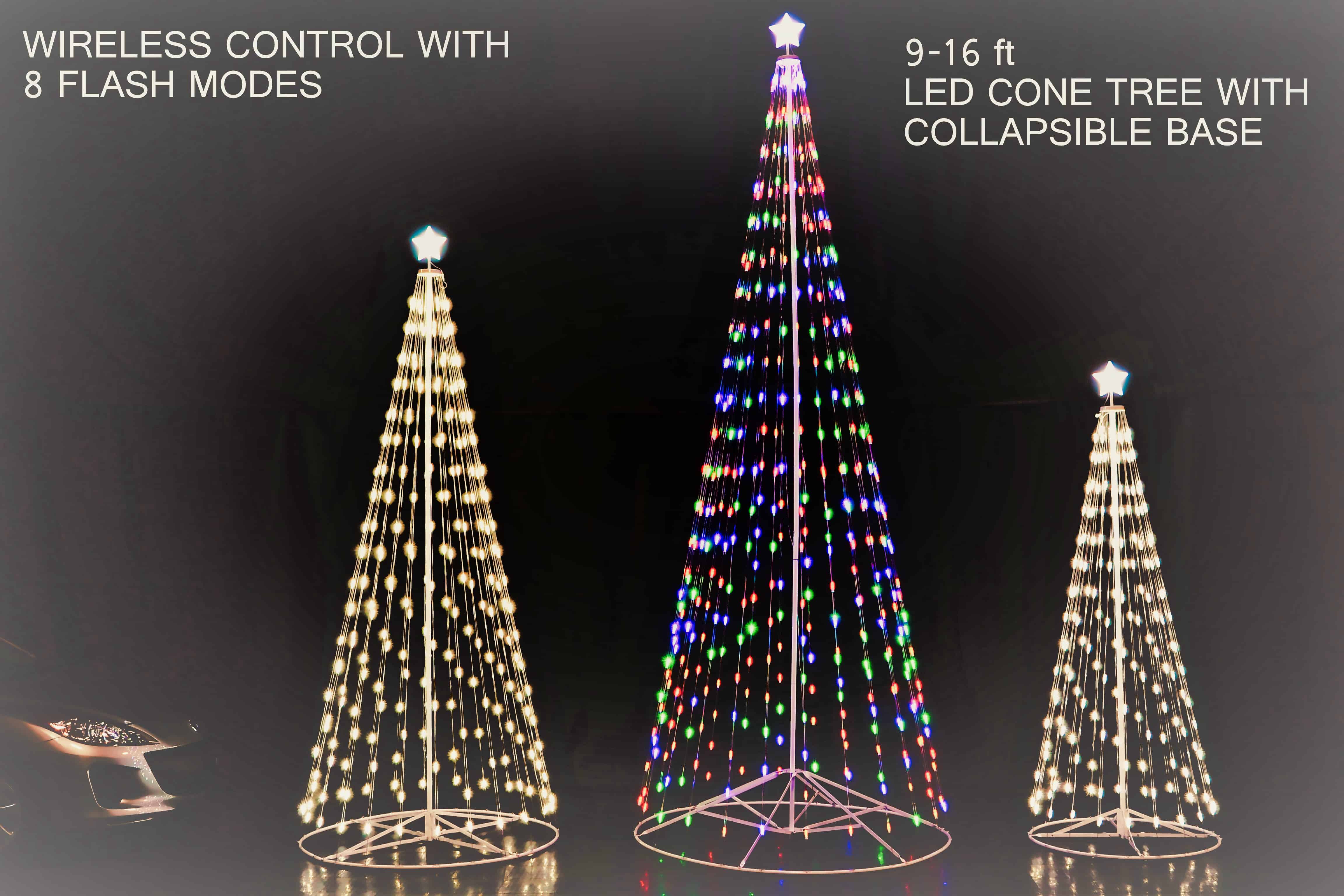 Collapsible Christmas Tree With Lights - Best Decorations